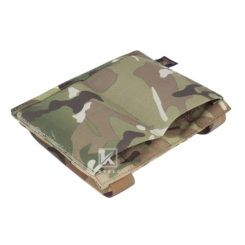 KRYDEX Elastic Double Open Top Magazine Pouch Fast Draw MOLLE/PALS Tactical High Speed 5.56 Rifle Magazine Pouch Carrier