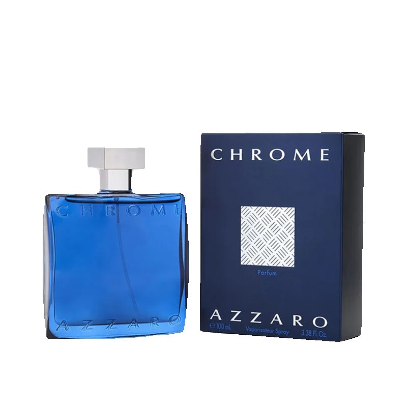 Azzaro Chrome men Parfum Spray 100ml Aromatic citrus notes Original long-lasting fragrance