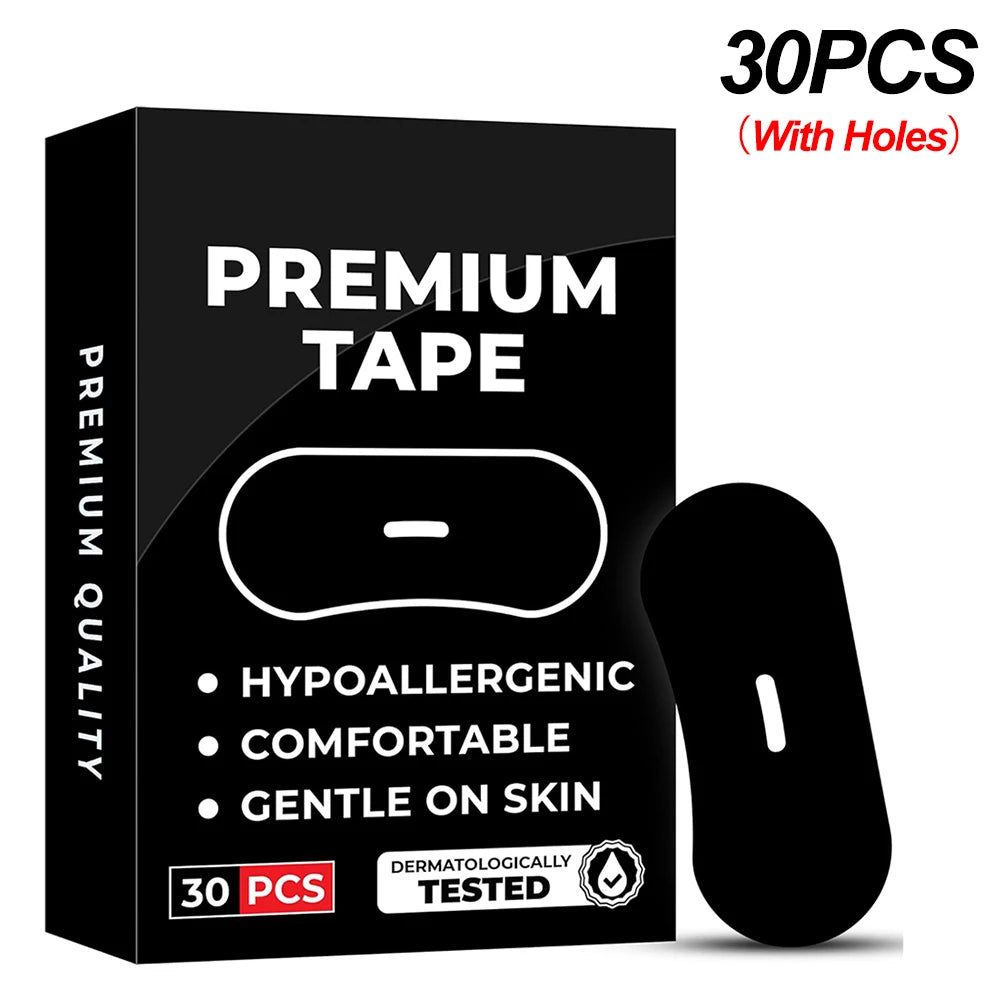 30/60Pcs Mouth Tape Sleeping Keep Mouth Close Prevent Snoring Gentle Sleep Strip for Home Travel Mouth Tape Mouth Tape